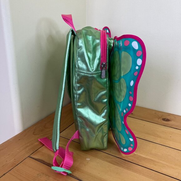 American Girl Flutter Wings Butterfly Back Pack WellieWishers Doll Carrier Green - Picture 4 of 11